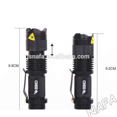 Mini super bright SK68 led flashlight torch aluminum light/alloy flashlights