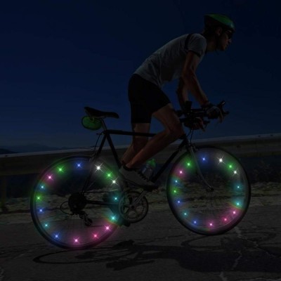 mixed color led wheel light bicycle light/led frame bike light/LED Flashing Bicycle wheel decoration led bike lights